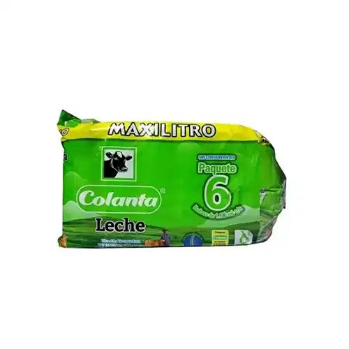 Leche Liquida Colanta: Entera Sixpack -