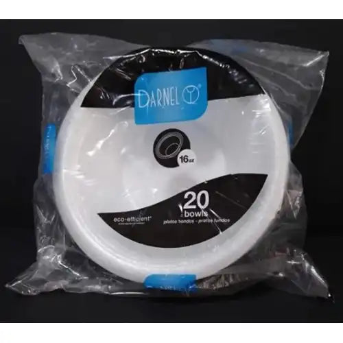 Platos Hondos Circulares 16 onzpaq x 20 und