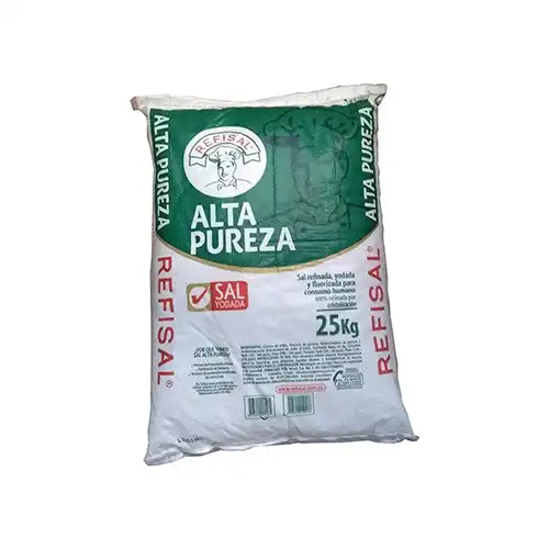 Sal granel: Refisal x 25 kg,