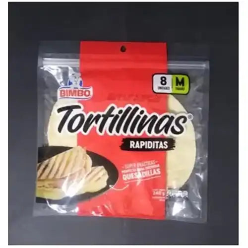 Tortillas: Bambi M x 8 unidades