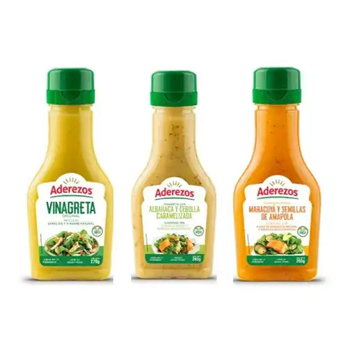 Vinagretas Aderezos x 265g Frutal