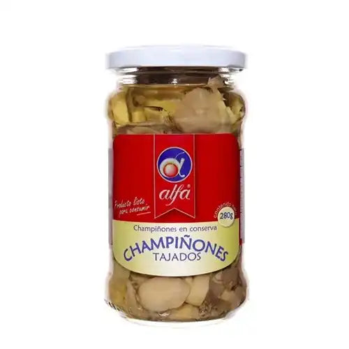 Champiñon Fresco En conserva alfa x 280 gr