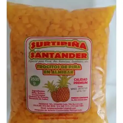 Piña en trozos: paq x 2,5 kg